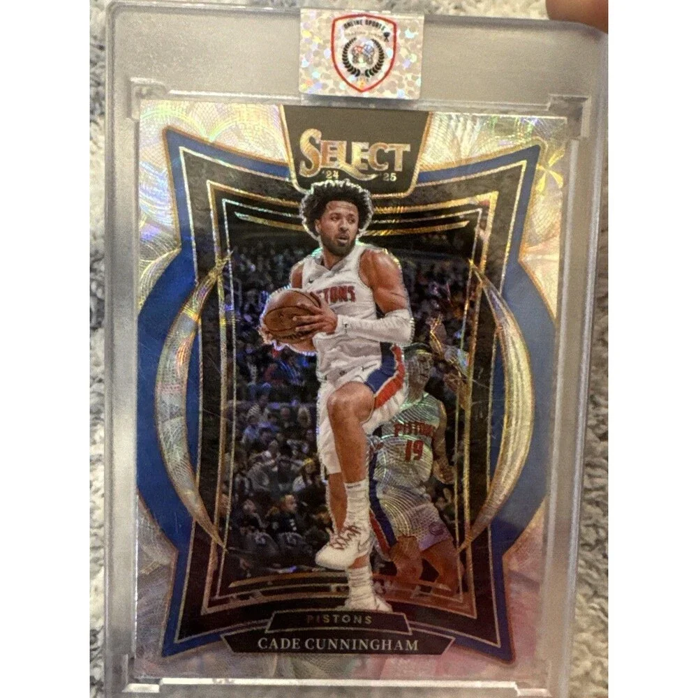 2024-25 Panini Select. Cade Cunningham. Silver Concourse. #65
